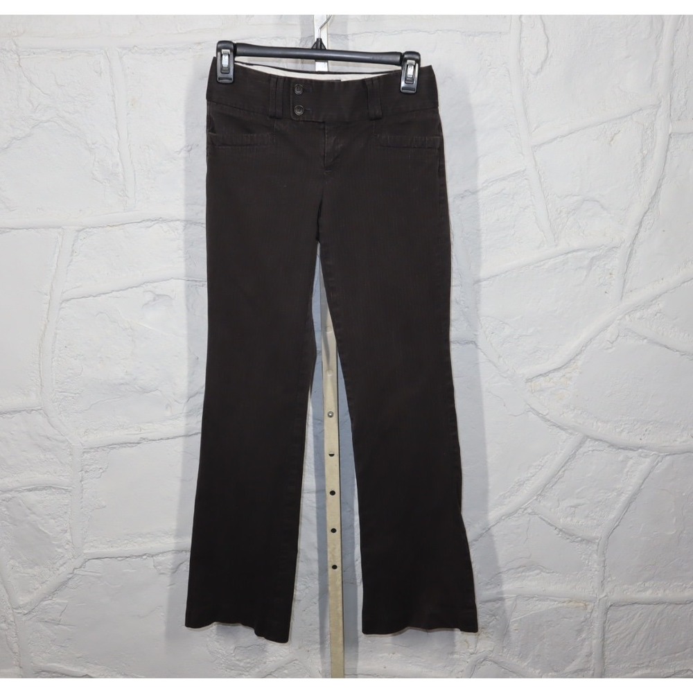 Banana Republic Martin Fit Wide Leg Pants - Brown - Size 0R